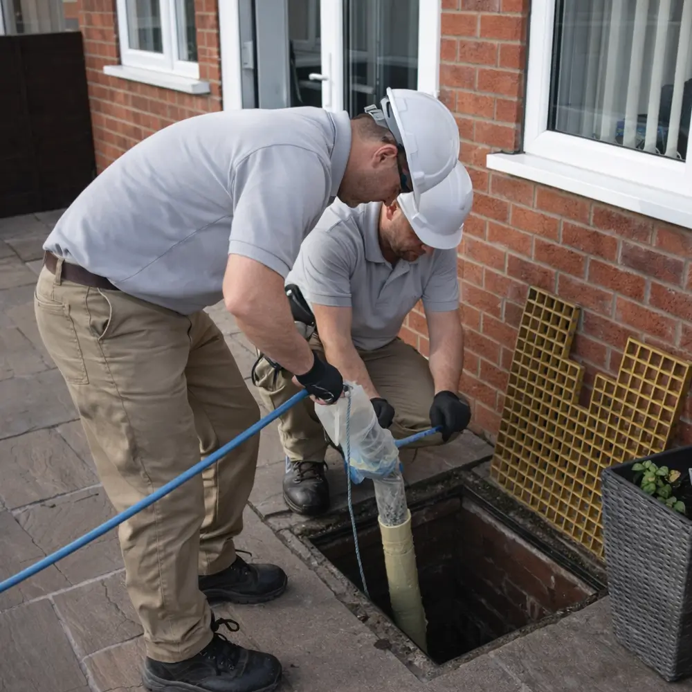 Blocked drain repair service in Harold Wood